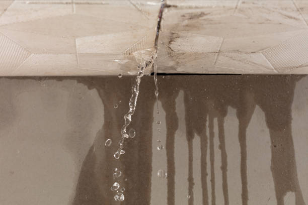 Professional Flood Damage Cleanup technician working in Frost, TX